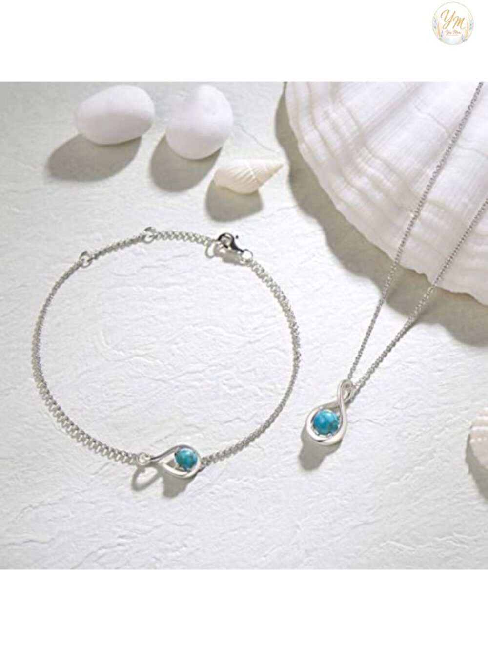925 Sterling Silver Infinity Birthstone Bracelet Adjustable Lobster Claw Fine - Picture 2 of 6